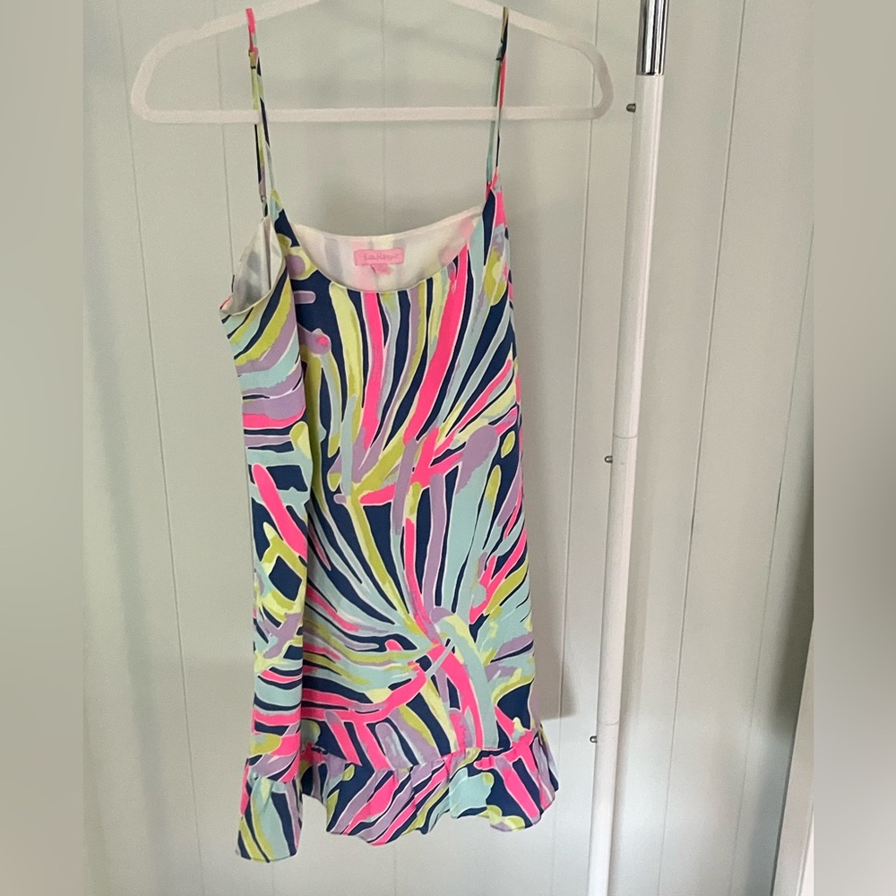 Lilly Pulitzer Zanna Silk Dress - Sea Dreamin